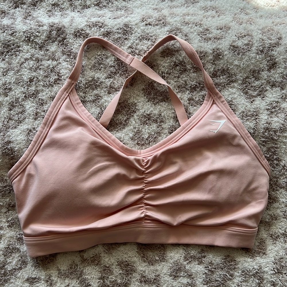 Gymshark Ruched Sports Bra size small